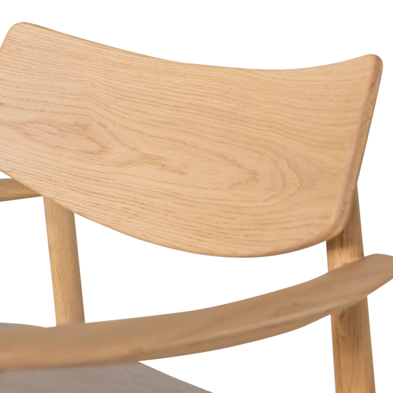 Bask Sessel Eiche Holz Natur
