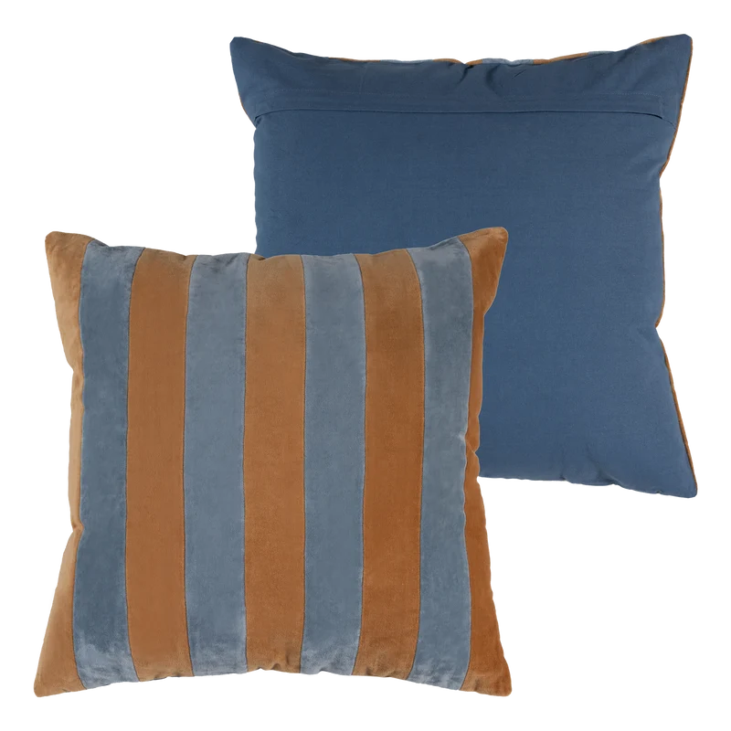 Lira kissen blau/orange - set mit 4