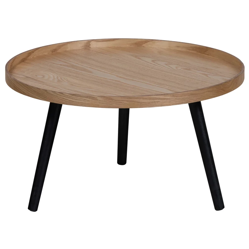 Mesa L holz beistelltisch natur