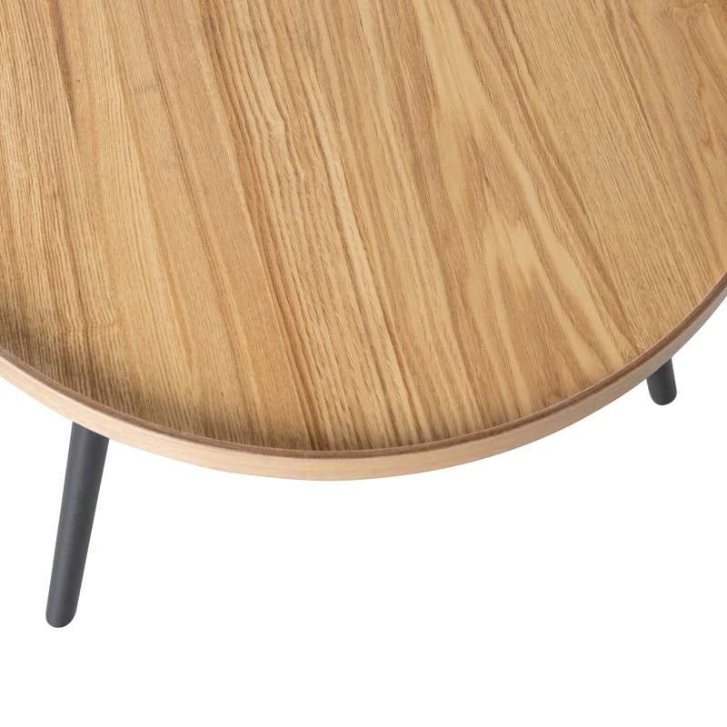 Mesa L holz beistelltisch natur