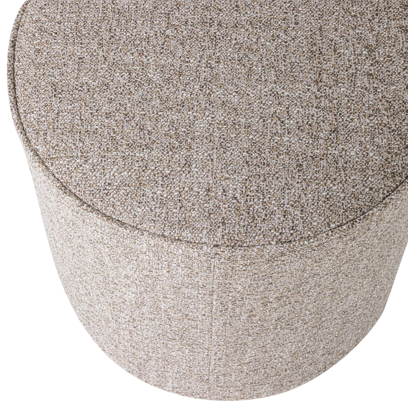 Sara hocker hoch 46 x ø 46 cm webstoff natur melange