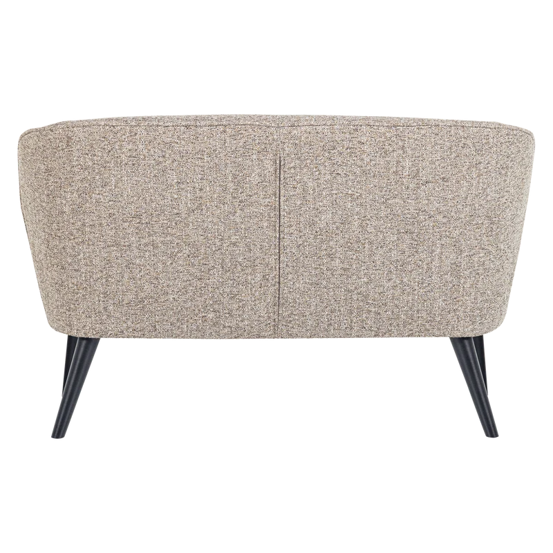 Sara kleines sofa webstoff natur melange
