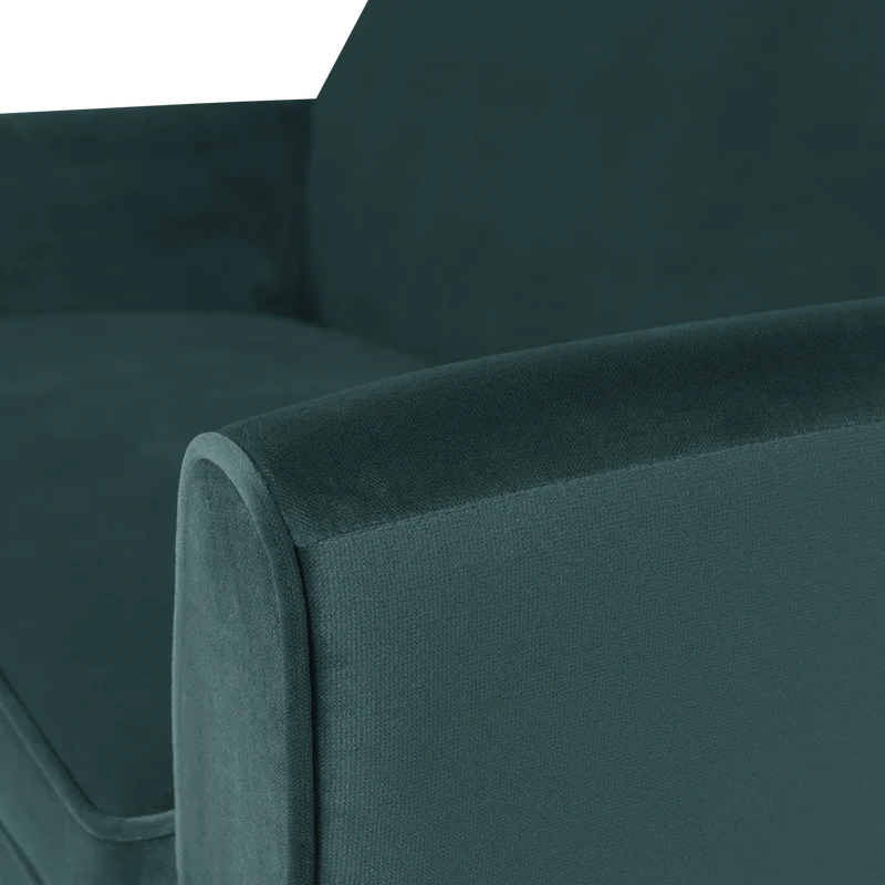 Rocco sofa 150 cm samt teal