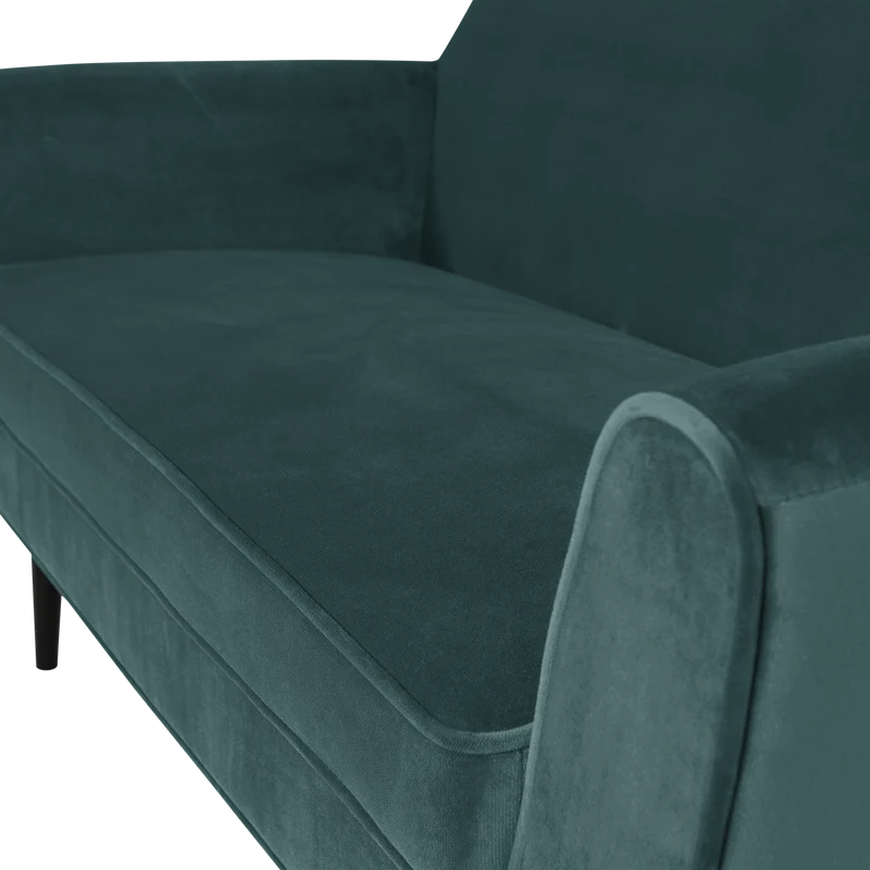 Rocco sofa 150 cm samt teal