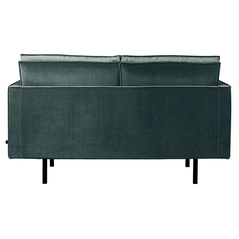 Rodeo 2-Sitzer-Sofa velvet grün/blau
