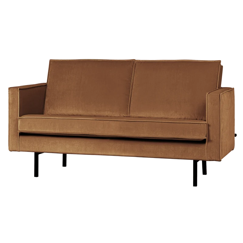 Rodeo 2-Sitzer-Sofa velvet honinggeel