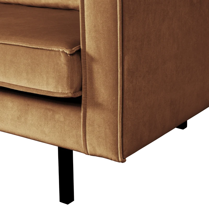 Rodeo 2-Sitzer-Sofa velvet honinggeel