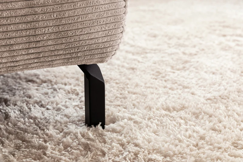 KAWOLA Sofa DELIA Ecksofa Cord taupe