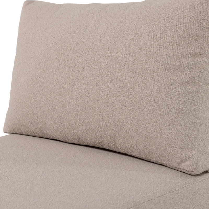 Loungesessel/1-Sitzer Element Aluminium braun
