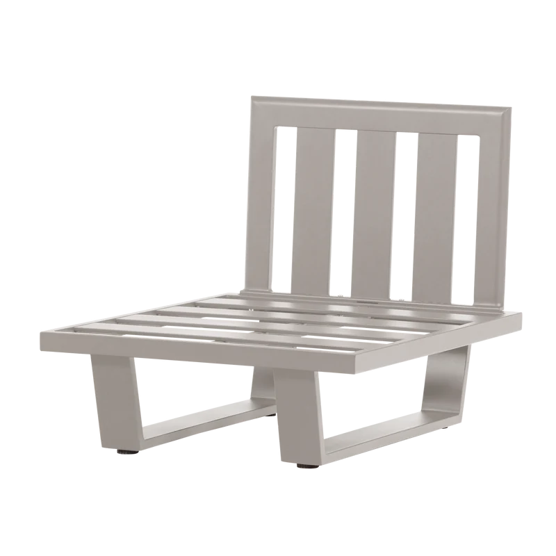Loungesessel/1-Sitzer Element Aluminium sand