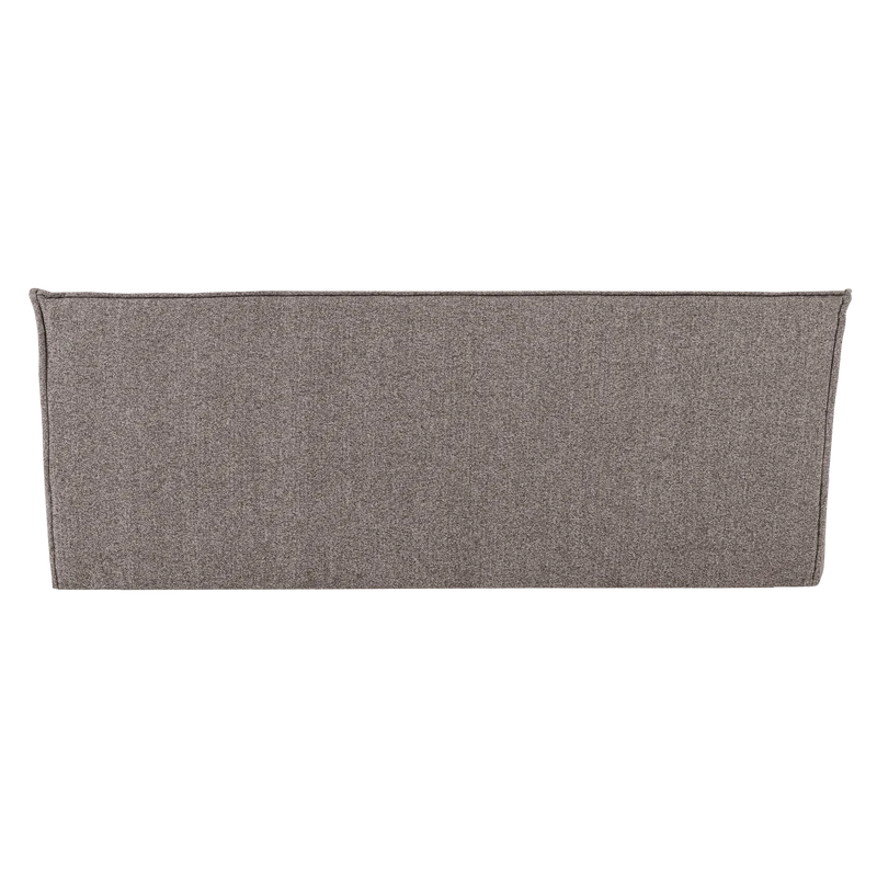 Cluster 3-Sitzer-Sofa bouclé mittelbraun