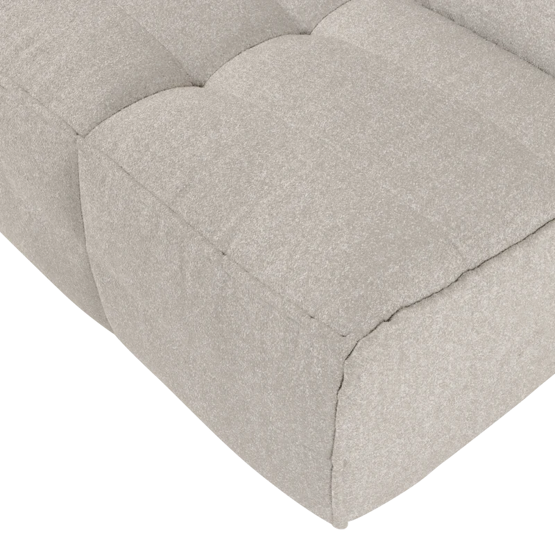 Cluster 1-sitzer element bouclé sand beige