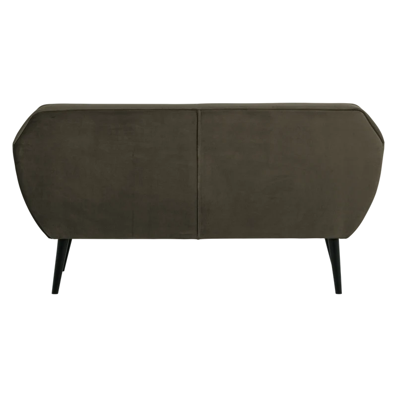 Rocco sofa 150 cm samt warmes grun