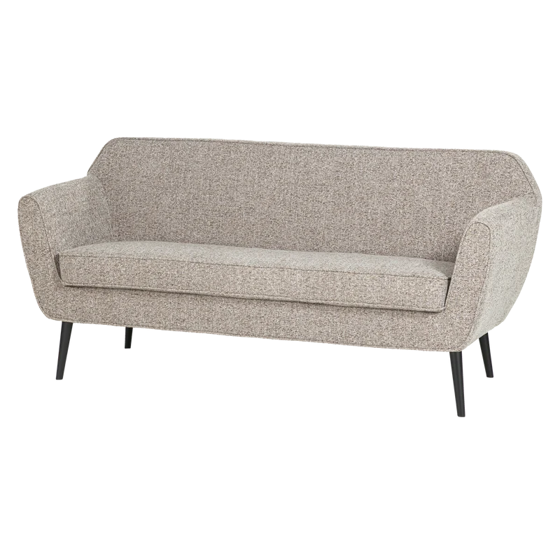 Rocco sofa 150 cm webstoff braun melange