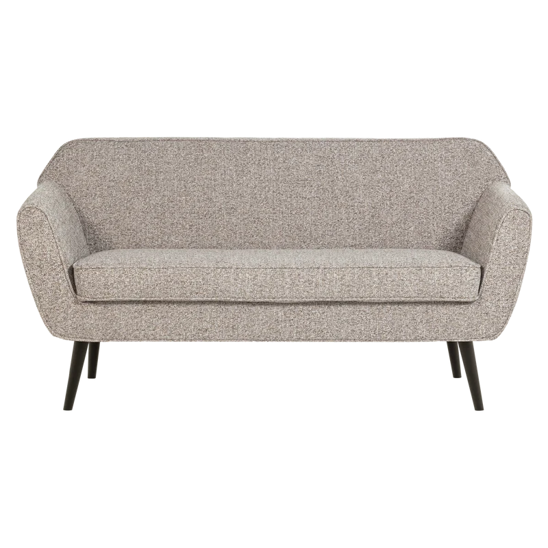 Rocco sofa 150 cm webstoff braun melange