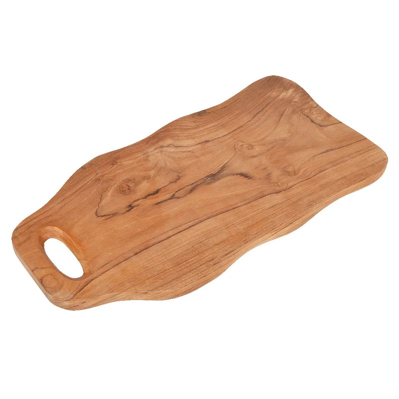 Schneidbrett PAPAN 40cm Natural Teak