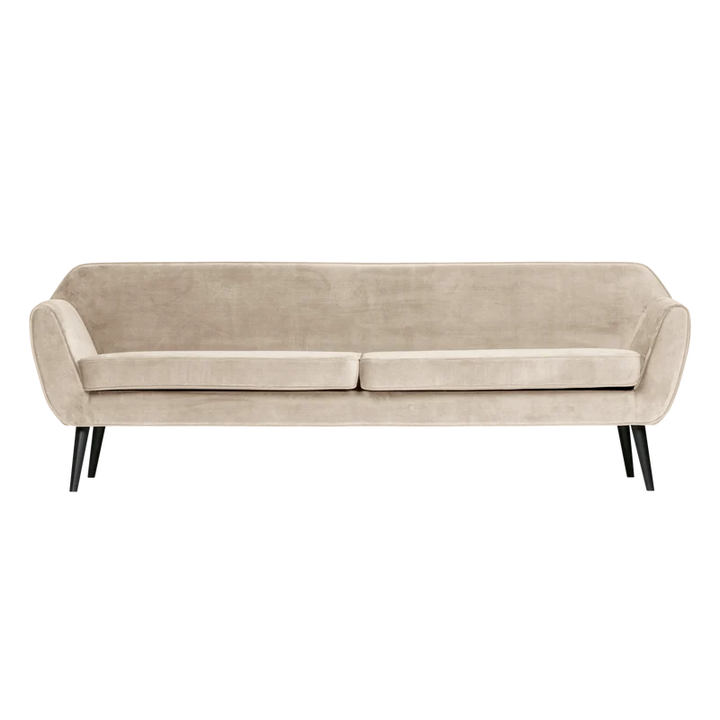 Rocco XL sofa 230 cm samt off white