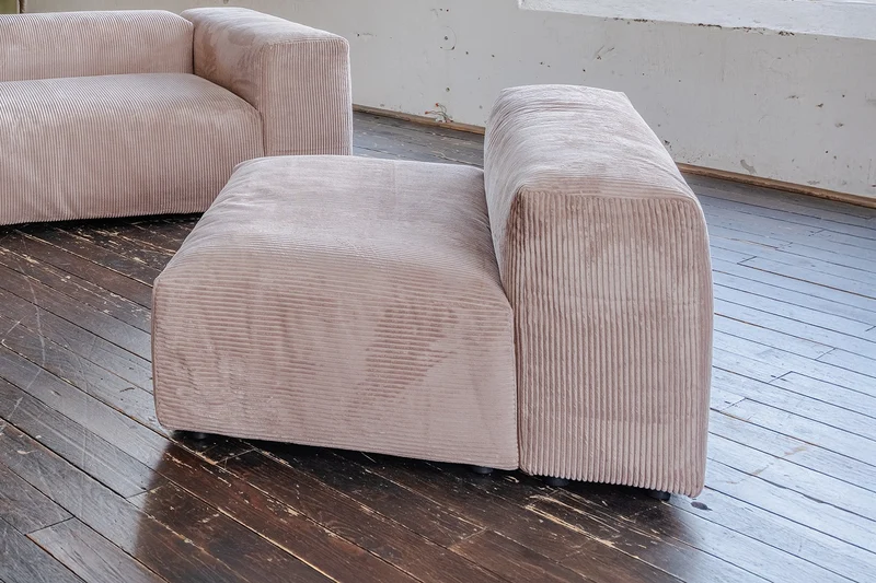 KAWOLA Sessel MIA Cord taupe