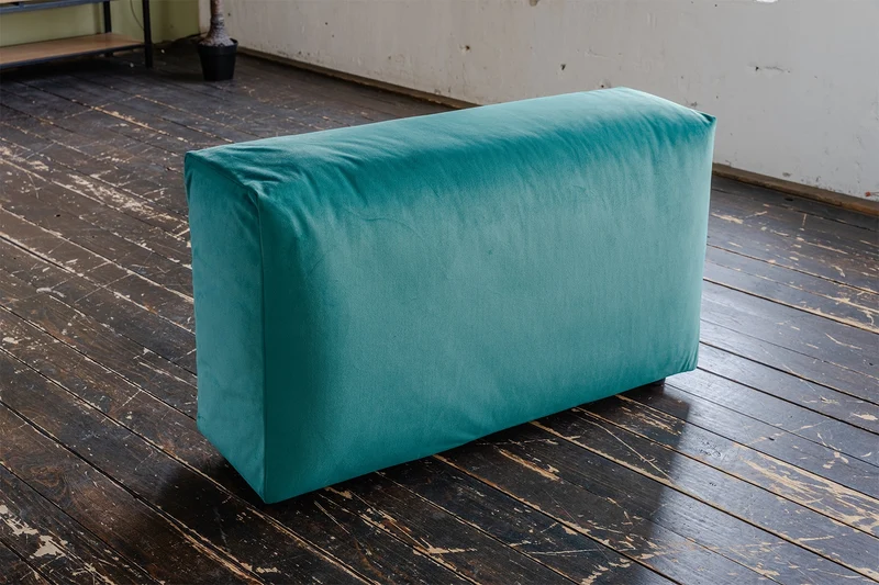 KAWOLA Armlehne / Rückenlehne MIA Velvet grün