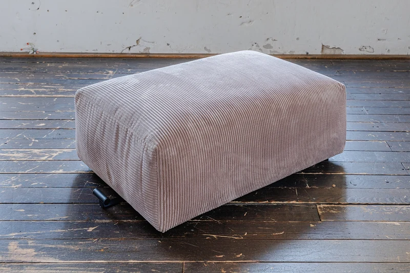 KAWOLA Loveseat MIA Modularer Sessel 4-tlg. Cord taupe