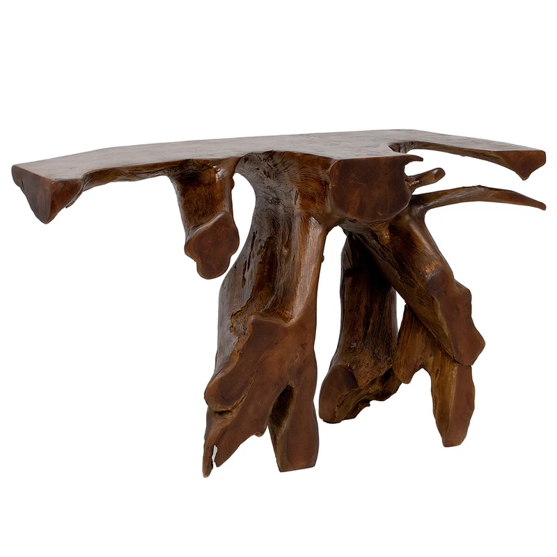 Teak Konsole PRIMIE Antik-Braun ca. L130cm