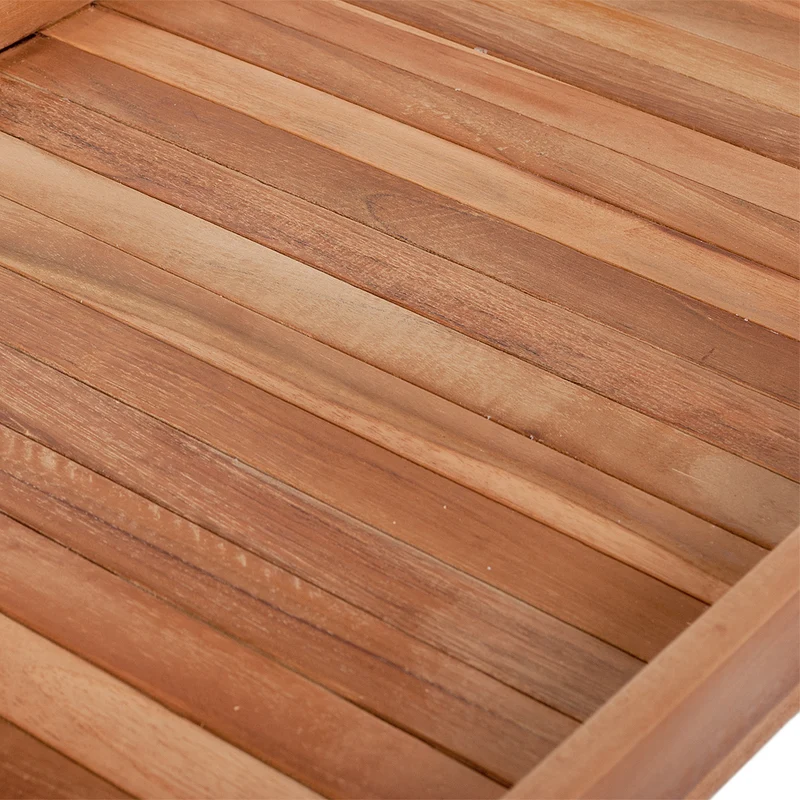 Teak Tablett BANDEJA-SMALL Natural ca. L54cm