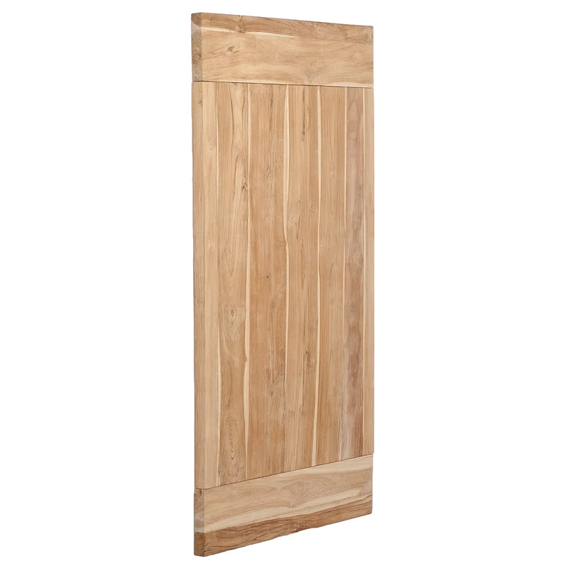 Teak Esstischplatte TAPLOK │ Stärke 40mm (20+20mm) aufgedoppelt │ verschiedene Größen