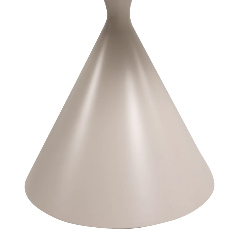 Mavo-Esstisch Ø 130 cm MDF sandfarben