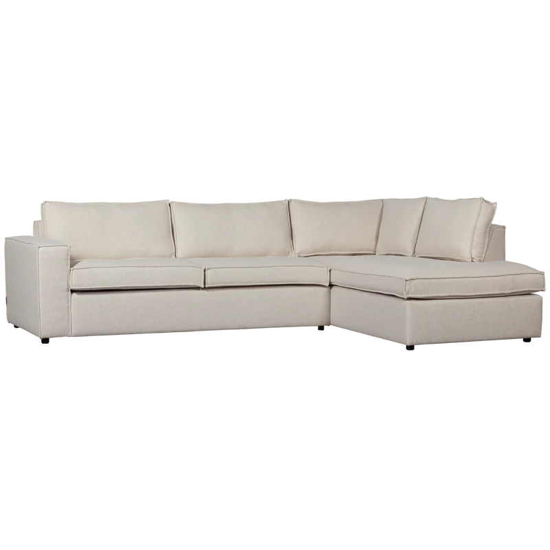 Thomas Ecksofa Webstoff rechts Natur