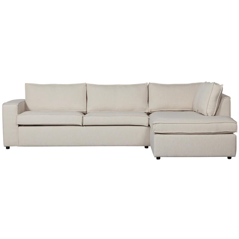 Thomas Ecksofa Webstoff rechts Natur