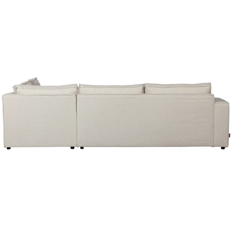 Thomas Ecksofa Webstoff rechts Natur