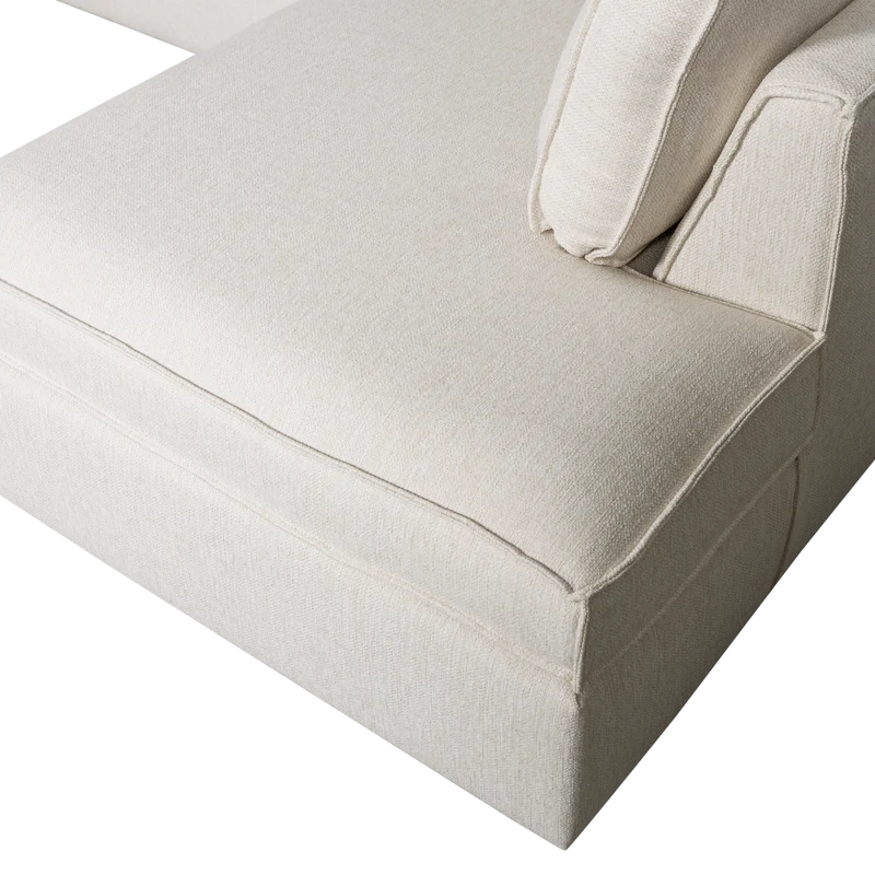 Thomas Ecksofa Webstoff rechts Natur