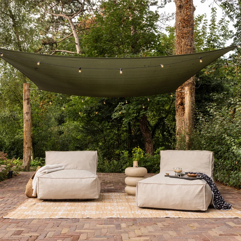 Garten-Loungesessel sand