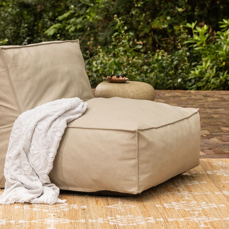Garten-Loungesessel sand