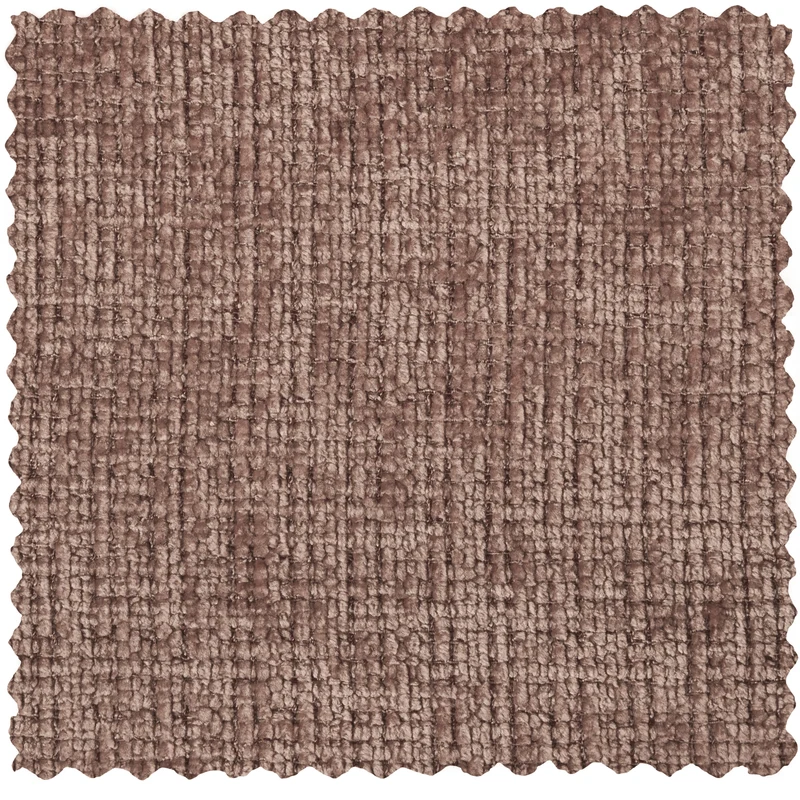 Cloud-Ecksofa rechts, gewebtes Chenille, taupe/rosa