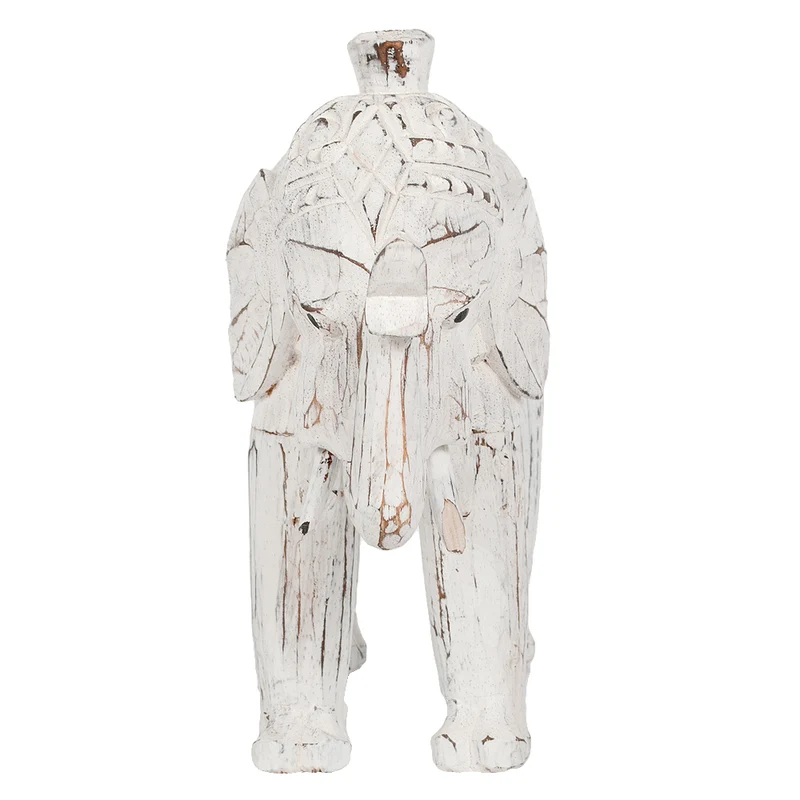 Buchstütze DUMBO-MEDIUM White Wash Albasia