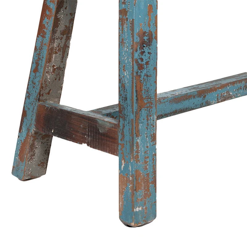 Massivholz Sitzbank RANCH 90cm Antik-Multicolor Mahagoni