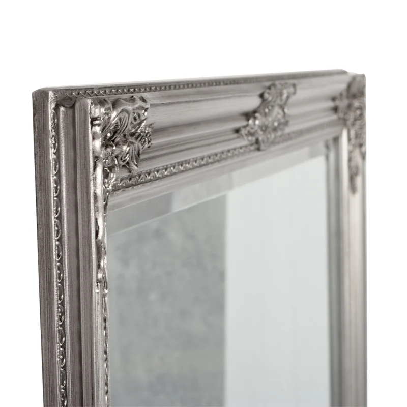 Spiegel HOUSE barock Antik-Silber 180x100cm Holzrahmen