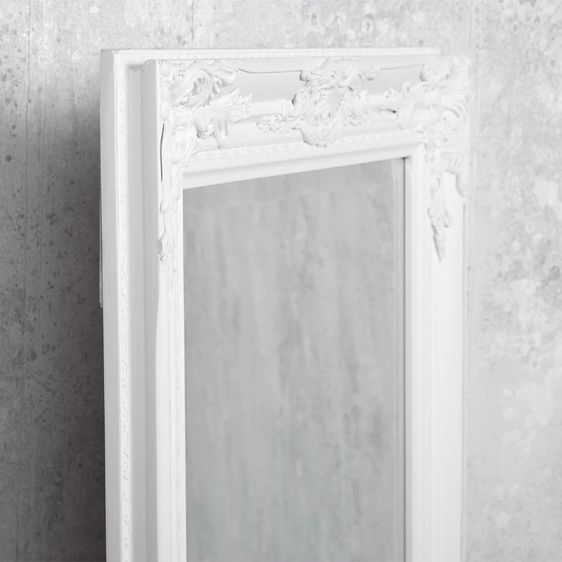 Spiegel HOUSE barock Antik-Weiß ca. 170x55cm