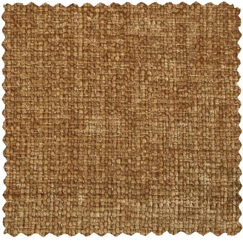 Cloud-Ecksofa rechts, gewebtes Chenille, honiggelb