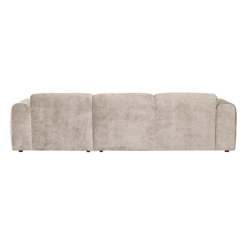 Cloud-Chaiselongue, rechts, Chenille, naturfarben