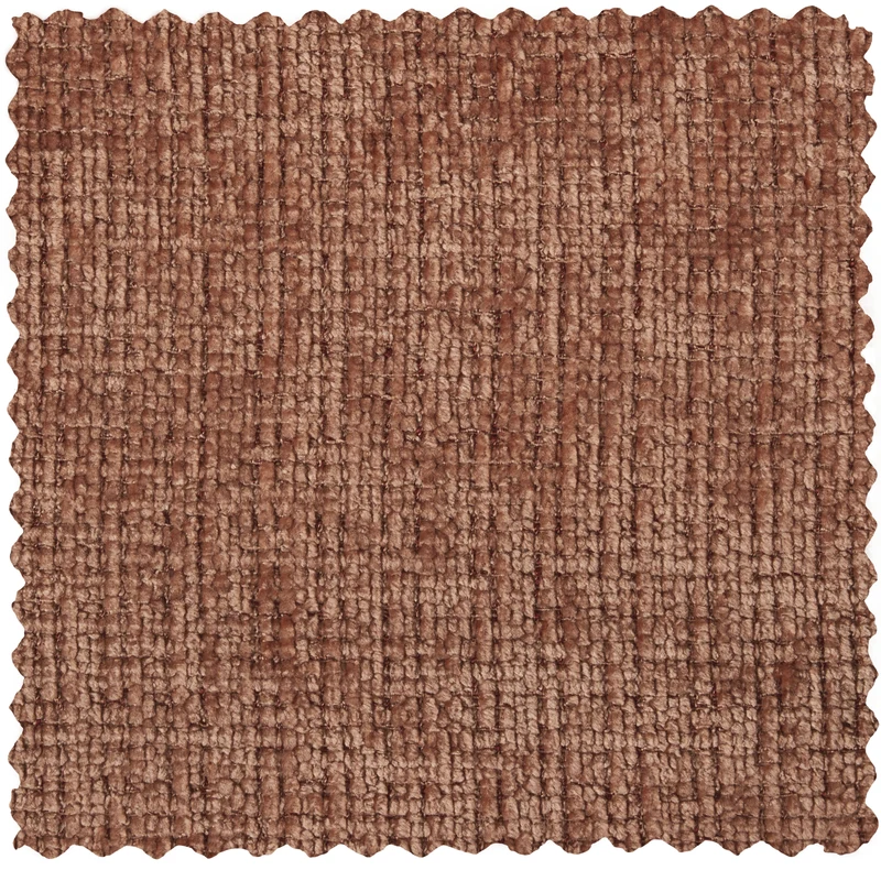 Cloud-Ecksofa rechts, gewebtes Chenille in Terra
