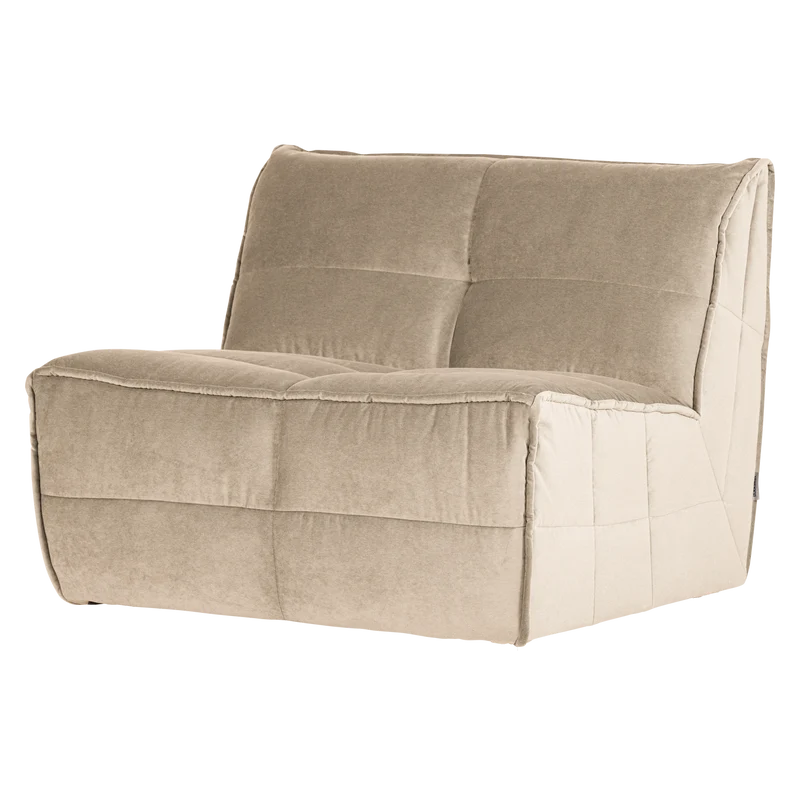 Cluster 1-sitzer element samt soft beige