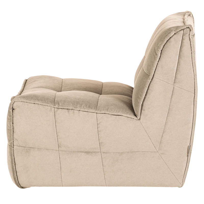 Cluster 1-sitzer element samt soft beige