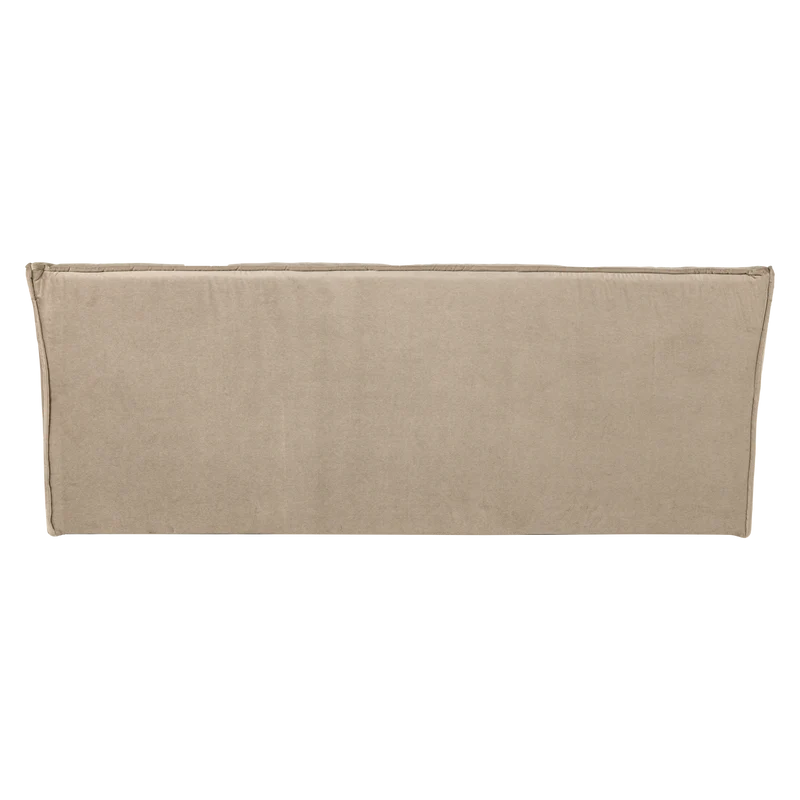 Cluster 3-Sitzer-Sofa Samt Soft Beige