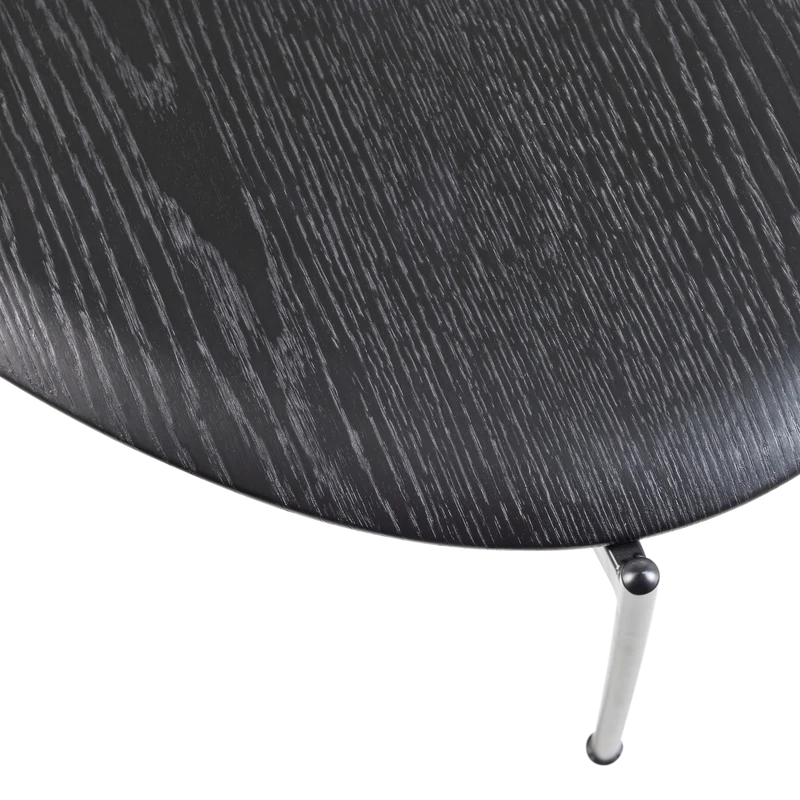 Kota couchtisch 36x92x68 cm mdf/furnier schwarz