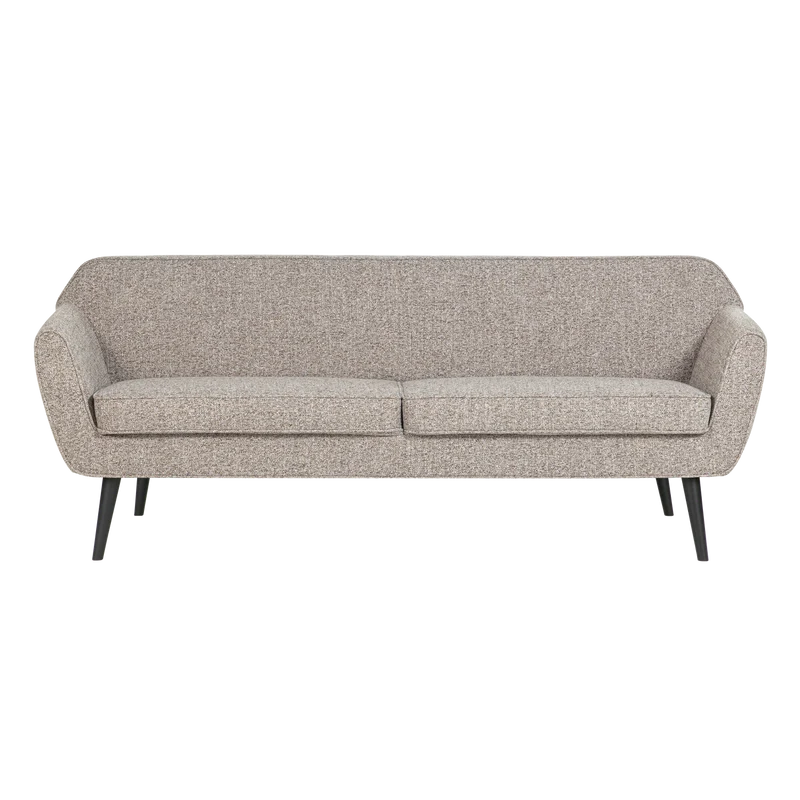 Rocco sofa 187 cm webstoff braun melange