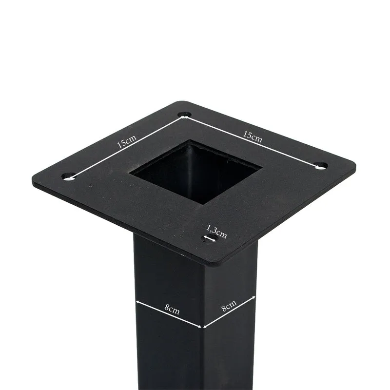 Bartischfuß BISTRO-2 ca. H72,5cm Schwarz