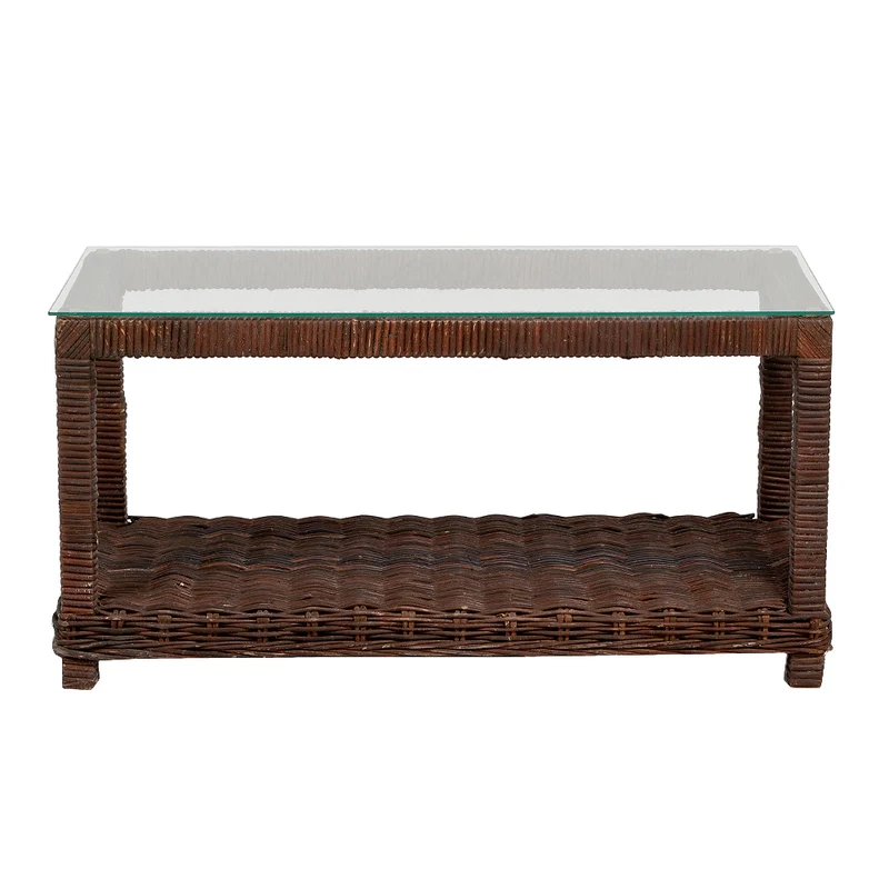 Lounge Couchtisch LIVING Natural Brown ca. L100cm Rattan