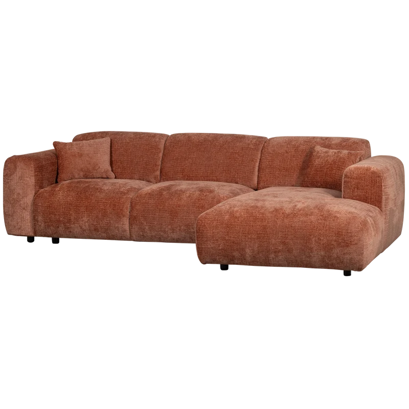 Cloud Chaiselongue, rechts, Chenille Terra